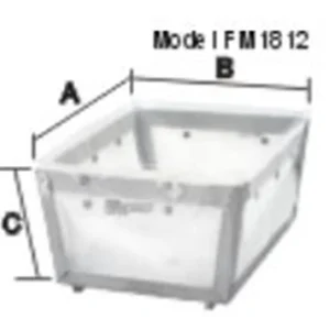Clearance Filtre de 18.75" x 10" x 6" Retro-fit Basin Filters Équipements De Cuisson