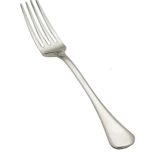 Hot Fourchette à diner de 7.5" en acier inoxydable 18/10 Luna - 12 par boite Coutellerie