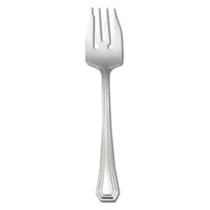 Fashion Fourchette à salade de 7 1/3" en acier inoxydable Lido - 12 par boite Coutellerie