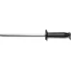 Online Fusil à aiguiser rond de 10" avec manche en plastique noir Couteaux