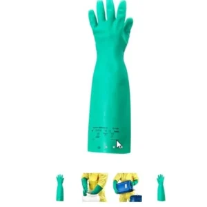 Best Gant en nitrile vert de 18" Sol-Vex - Taille Très-grand - 1 paire Articles De Sécurité