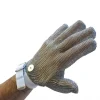 Clearance Gants en cotte de maille de grandeur x-small avec sangle grise Couteaux