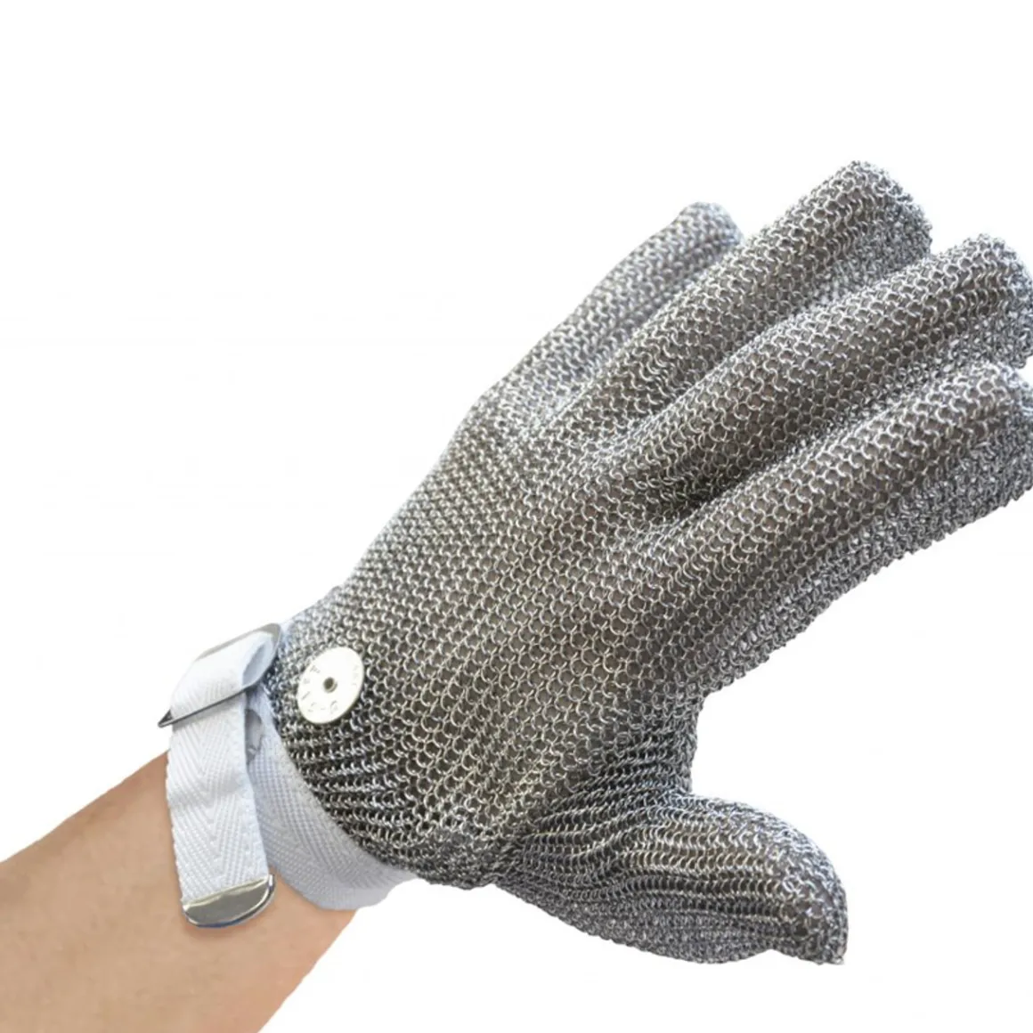 gants_en_cotte_de_maille__0.webp Hot Gants en cotte de maille avec sangle blanche - Taille Petit Couteaux
