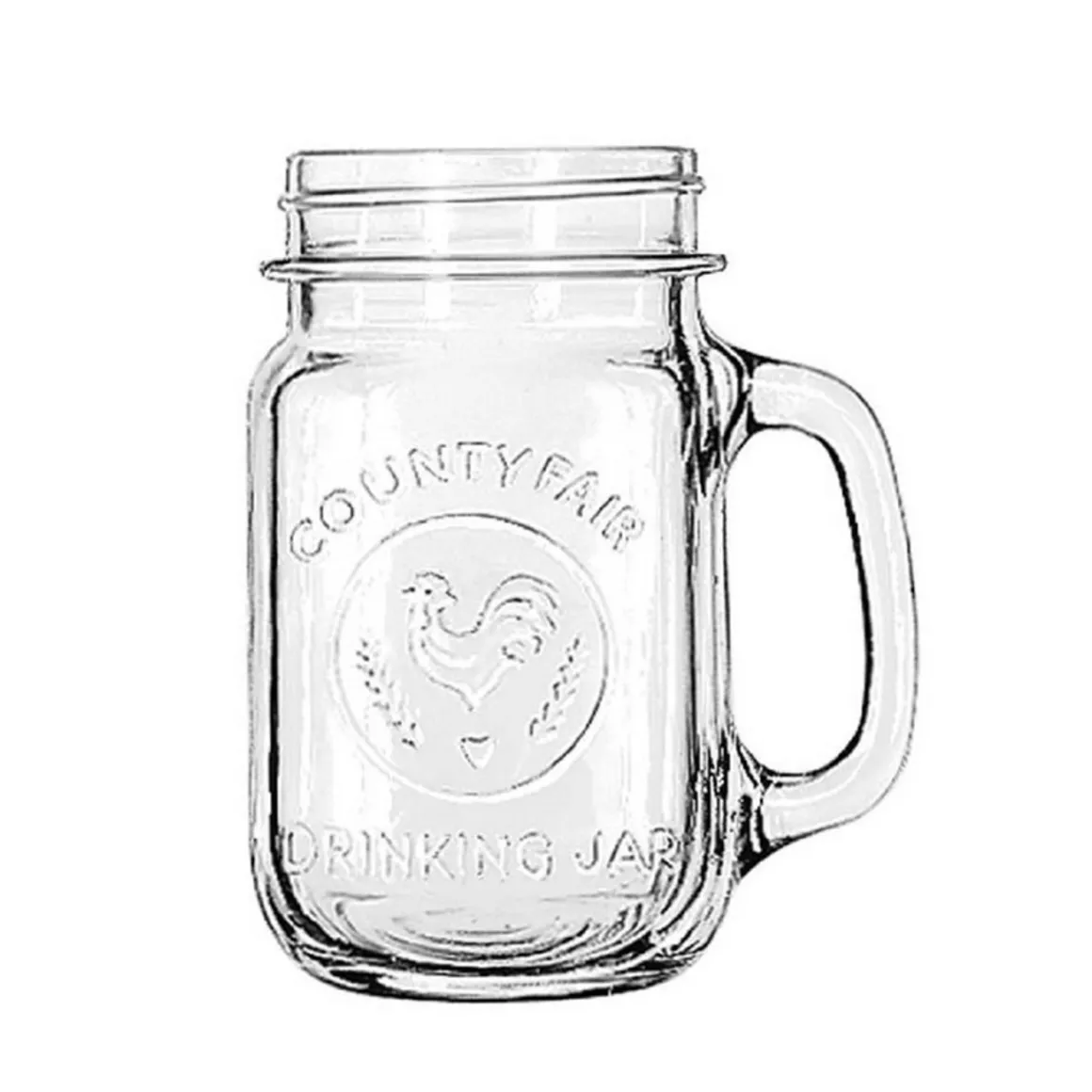 jar__breuvage__pot_mason__0.webp Hot Jar à breuvage / Pot Mason avec anse de 16 oz County Fair - 12 par boite Verrerie