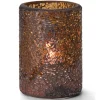 Discount Lampe cylindrique Crackle - Or Accessoires Et Décor De Table