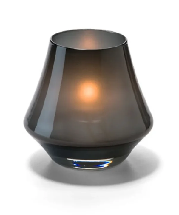 Outlet Lampe votive de 3.5" x 2.75" Satin Midnight Accessoires Et Décor De Table