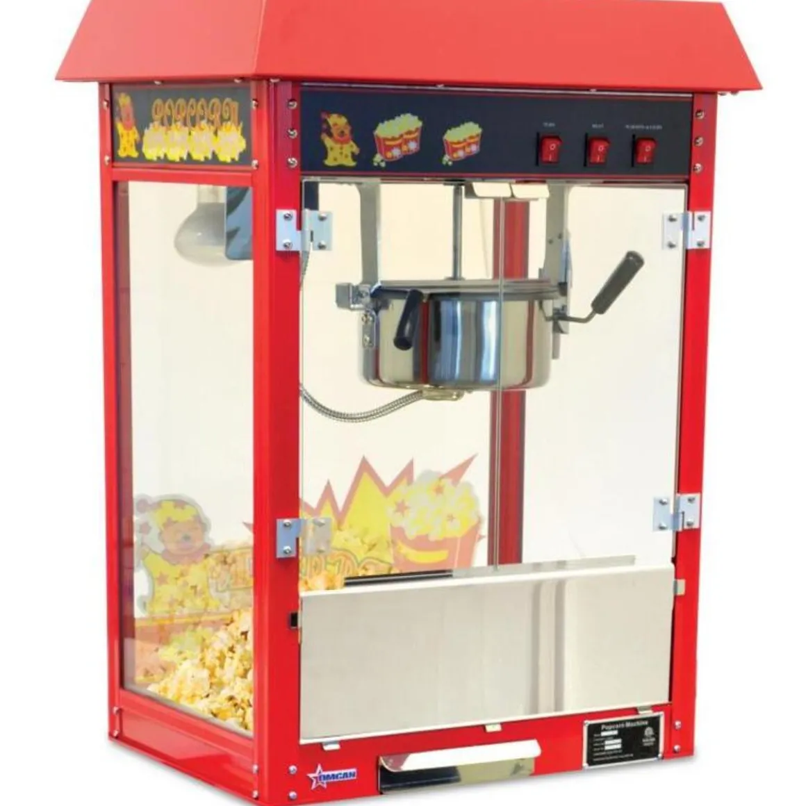 machine__popcorn_de__oz___0.webp Fashion Machine à popcorn de 8 oz - 120V Présentoirs Et Équipements Pour Concession