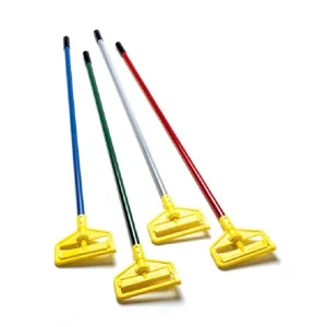 Sale Manche de moppe de 60" - Jaune Équipements De Nettoyage