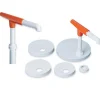 Online Méga pompe orange pour condiments épais - 1 oz par portion Accessoires Et Distributeurs Pour Condiments