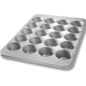 Outlet Moule à muffin de 18" x 26" lustré pour 20 muffins Cuisson Et Pâtisserie