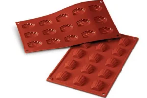 Fashion Moule en silicone flexible pour mini madeleine - 15 x 10 ml Cuisson Et Pâtisserie