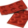 Sale Moule en silicone flexible grand savarin - 6 x 62 ml Cuisson Et Pâtisserie