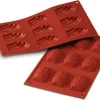 Outlet Moule en silicone flexible pour madeleine - 9 x 30 ml Cuisson Et Pâtisserie