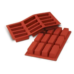 Outlet Moule en silicone flexible pour petits gâteaux - 12 x 70 ml Cuisson Et Pâtisserie