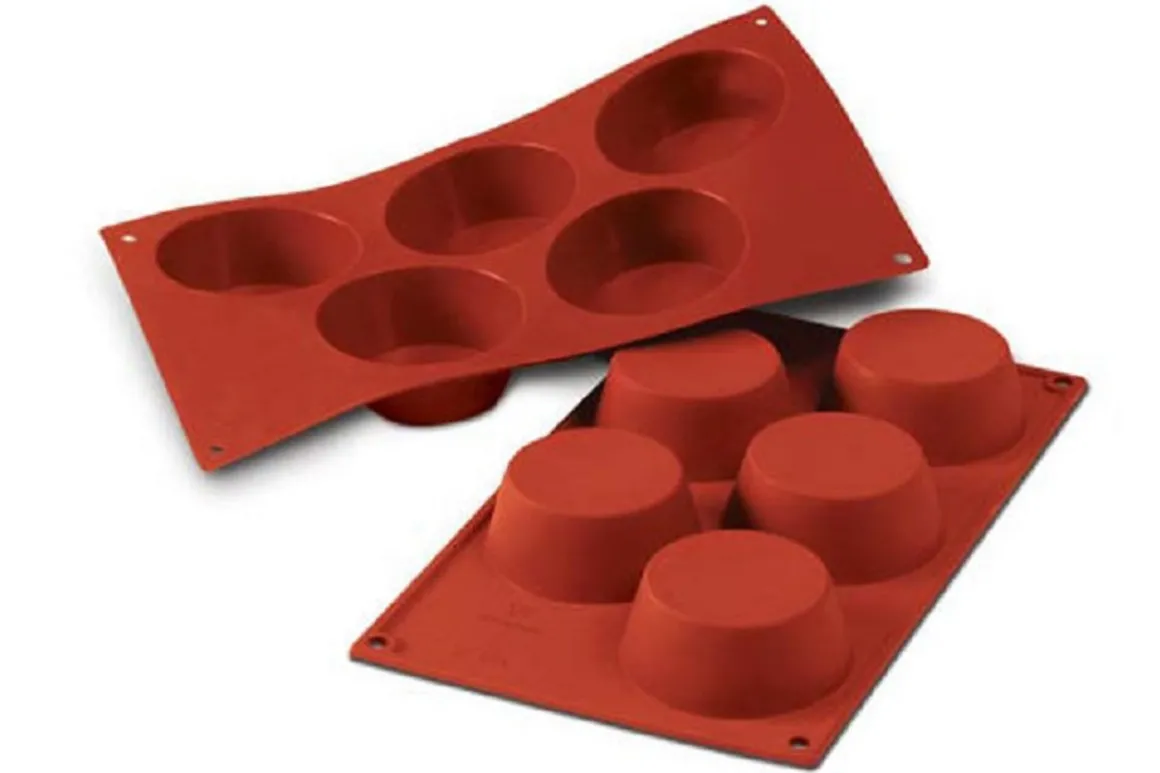 moule_en_silicone_flexibl_0-27.webp Clearance Moule en silicone flexible pour gros muffin - 5 x 135 ml Cuisson Et Pâtisserie
