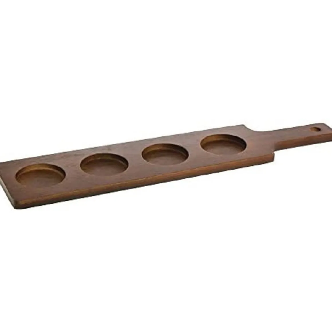 palette_de_dgustation_de__0.webp Discount Palette de dégustation de 16 7/8" en bois pour 4 verres - Fini Acajou - 12 par boite Verrerie