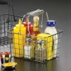 Discount Panier à condiments de 9" x 7" x 5" Chromé Vaisselle De Service