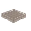 Fashion Panier à lave-vaisselle à 16 compartiments pour tasses 1/1 Traex - Beige Lave-vaisselles Commerciaux Et Accessoires