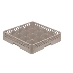 Fashion Panier à lave-vaisselle à 16 compartiments pour tasses 1/1 Traex - Beige Lave-vaisselles Commerciaux Et Accessoires