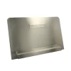 Hot Pare-éclaboussure universel pour friteuse en acier inoxydable de 22" x 14" Équipements De Cuisson