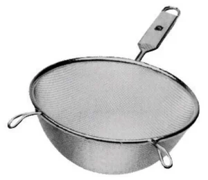 New Passoire à mailles moyennes simple de 8" en acier étamé Ustensiles Et Outils De Cuisine