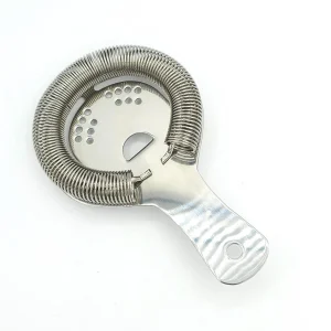 Clearance Passoire avec ressort de 6.25" x 3 3/8" Barware Mix - 6 par boite Accessoires De Bar