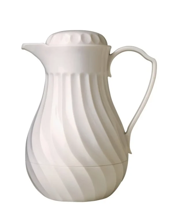 Outlet Pichet à boissons chaudes et froides de 10 oz SwirlServe - Blanc Service Des Breuvages