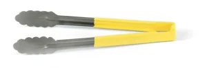 Online Pince utilitaire de 16" à embout festonné en acier inoxydable avec manche Kool-Touch Jaune Ustensiles Et Outils De Cuisine