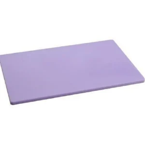 Clearance Planche à découper de 12" x 18" anti-allergène - Mauve Articles De Cuisine