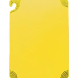 Outlet Planche à découper de 12" x 18" Saf-T-Grip - Jaune Articles De Cuisine