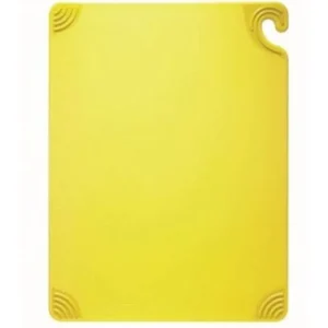 Sale Planche à découper de 18" x 24" Saf-T-Grip - Jaune Articles De Cuisine