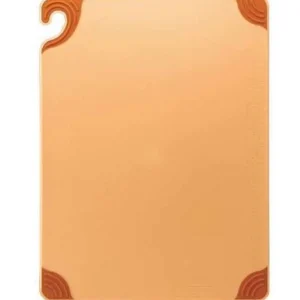 Clearance Planche à découper de 18" x 24" Saf-T-Grip - Brune Articles De Cuisine
