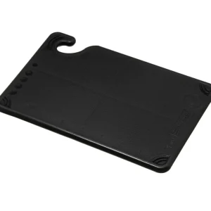 Online Planche à découper de 6" x 9" x 3/8" Saf-T-Grip - Noire Articles De Cuisine