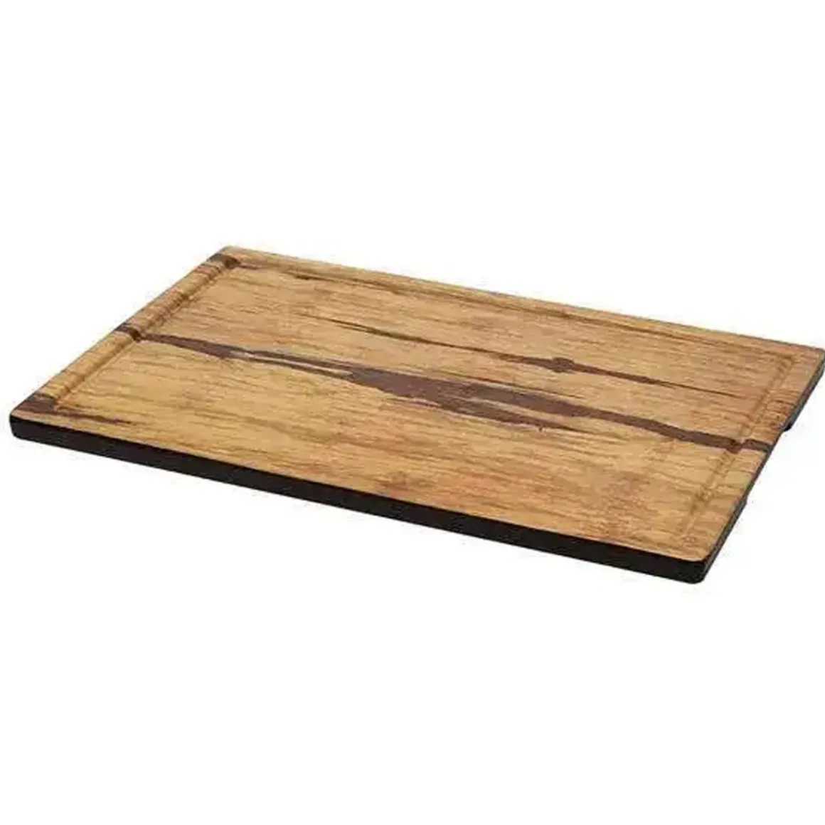 planche_de_prsentation_de_0-1.webp Clearance Planche de présentation de 14" x 9" avec poignées en mélamine (faux bois d'Acacia) Madison Avenue / Granville - 6 par boite Vaisselle