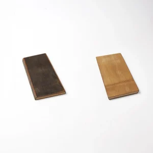 Best Planche de présentation de 10" x 5.75" x 0.75" en bambou carbonisé Vaisselle