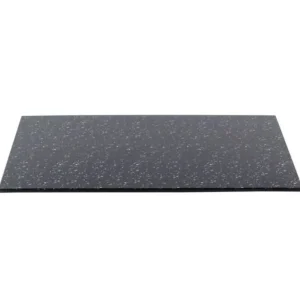 Sale Planche de présentation réversible de 21" x 13" en mélamine Cubic - Noire effet ardoise Vaisselle