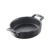 Clearance Plat à crème brûlée ovale de 8.75 oz Belle Cuisine - Noir - 6 par boite Vaisselle De Service