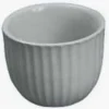 Clearance Plat à crème pâtissière de 5 oz en céramique blanche Vaisselle De Service