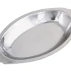 Sale Plat à gratin ovale de 12 oz en acier inoxydable Vaisselle De Service