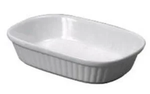 Best Plat à pâté rectangulaire de 11 oz en céramique blanche Vaisselle De Service