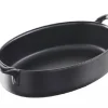 New Plat ovale profond de 14 oz noir Belle Cuisine - 4 par boite Vaisselle De Service