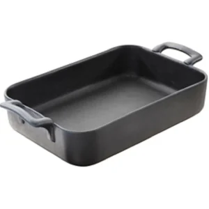 New Plat rectangulaire de 15.75 oz noir Belle Cuisine - 4 par boite Vaisselle De Service
