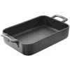 Online Plat rectangulaire de 24.75 oz noir Belle Cuisine - 3 par boite Vaisselle De Service