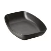 Best Plat rectangulaire de 8.25" x 5.75" Club - Noir - 6 par boite Vaisselle De Service