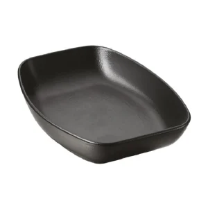 Best Plat rectangulaire de 8.25" x 5.75" Club - Noir - 6 par boite Vaisselle De Service
