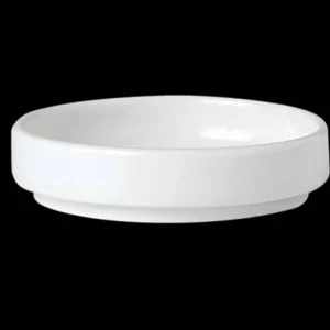 Clearance Plat rond empilable de 4" Simplicity - 12 par boite Vaisselle De Service