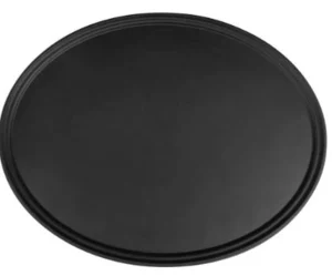 Outlet Plateau de service ovale antidérapant de 23" x 29" Camtread - Noir Articles De Service