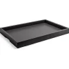 Outlet Plateau en bambou de 13" x 19" - Noir Articles De Service