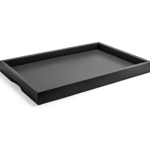 Outlet Plateau en bambou de 13" x 19" - Noir Articles De Service