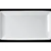 Hot Plateau rectangulaire de 10 5/8" x 6.5" Parliement Squares & Rectangles par Folio - 6 par boite Vaisselle